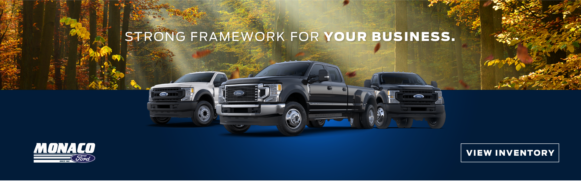 Choose Monaco Ford for your Commercial Truck Needs.