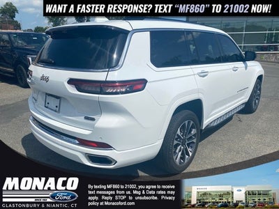 2021 Jeep Grand Cherokee L Overland *Under Deposit*