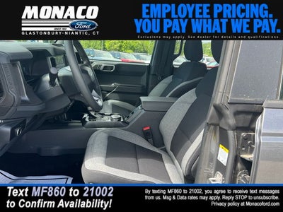 2026 Ford Bronco Base *DARK TRAIL MATTE BLACK PACKAGE*