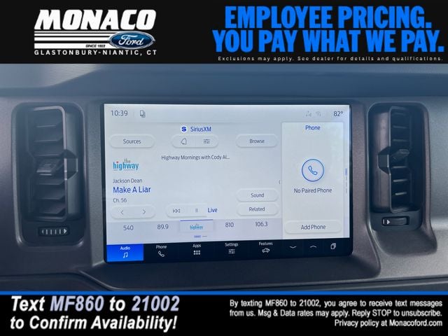 2026 Ford Bronco Base *DARK TRAIL MATTE BLACK PACKAGE*