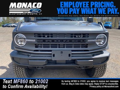 2026 Ford Bronco Big Bend *MATTE BLACK PACKAGE*