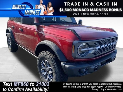 2025 Ford Bronco Badlands