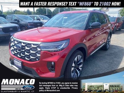 2025 Ford Explorer Platinum