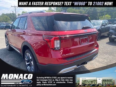 2025 Ford Explorer Platinum