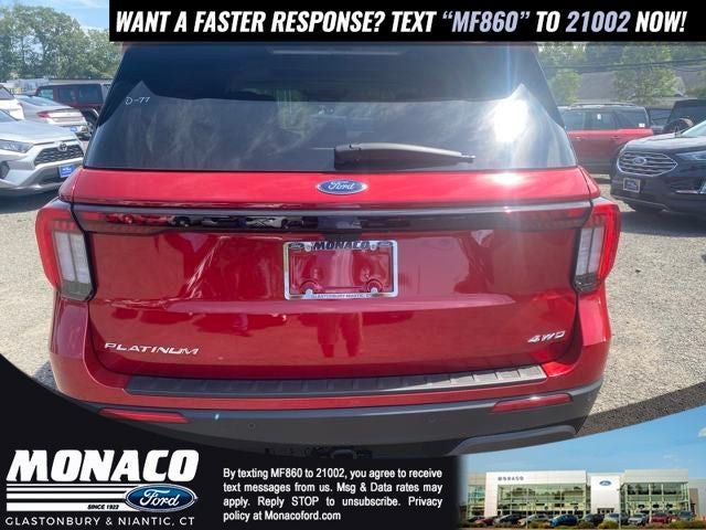 2025 Ford Explorer Platinum