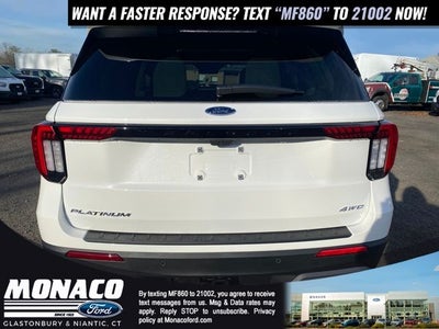 2026 Ford Explorer Platinum