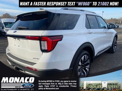 2026 Ford Explorer Platinum