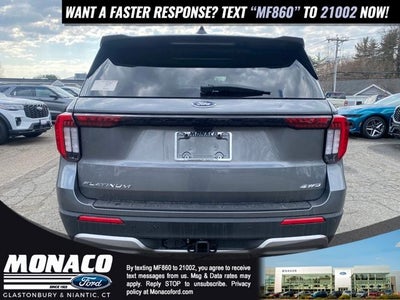 2026 Ford Explorer Platinum