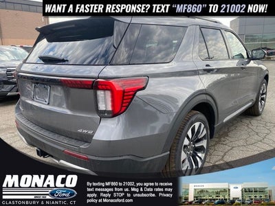 2026 Ford Explorer Platinum