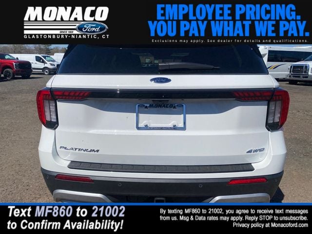 2026 Ford Explorer Platinum