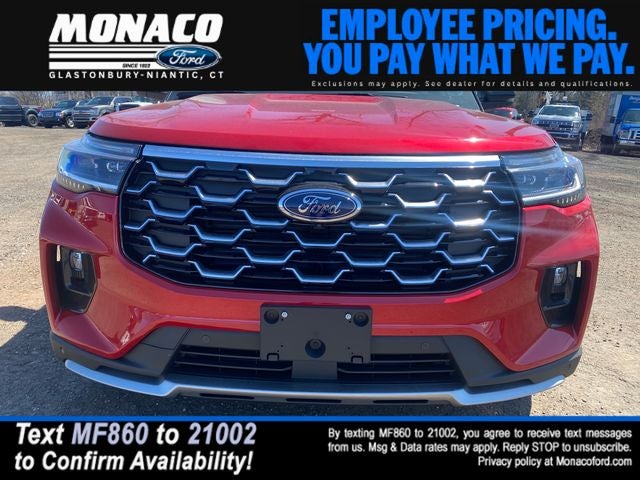 2026 Ford Explorer Platinum