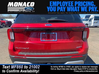 2026 Ford Explorer Platinum