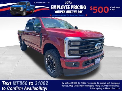 2026 Ford F-350SD Platinum
