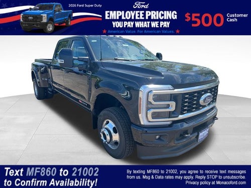2026 Ford F-350SD Platinum DRW