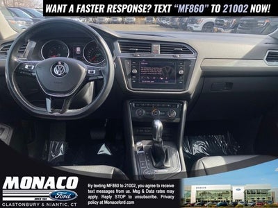 2018 Volkswagen Tiguan 2.0T SEL 4Motion