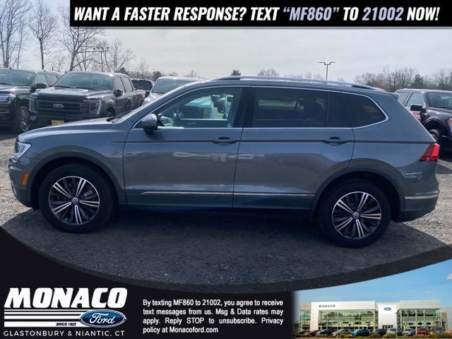 2018 Volkswagen Tiguan 2.0T SEL 4Motion