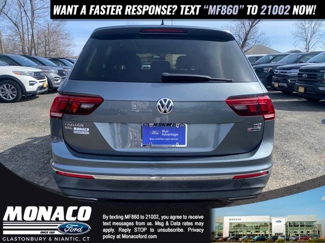 2018 Volkswagen Tiguan 2.0T SEL 4Motion