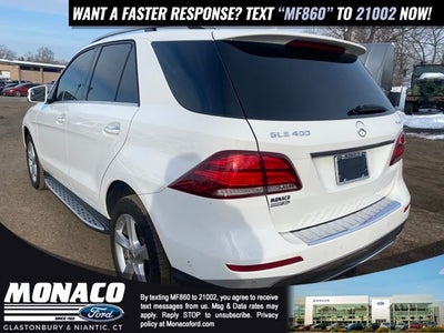 2019 Mercedes-Benz GLE GLE 400 4MATIC®