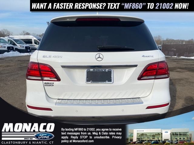 2019 Mercedes-Benz GLE GLE 400 4MATIC®