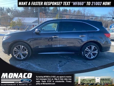 2019 Acura MDX 3.5L Technology Pkg w/Entertainment Pkg SH-AWD