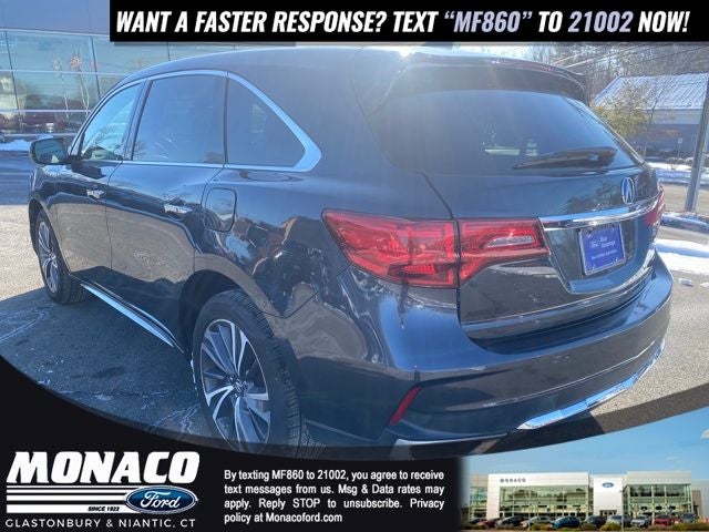 2019 Acura MDX 3.5L Technology Pkg w/Entertainment Pkg SH-AWD