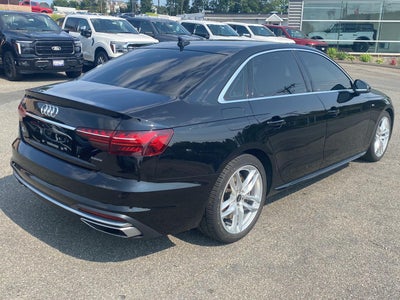 2022 Audi A4 Sedan S line Premium Plus