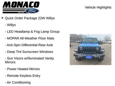 2021 Jeep Wrangler Willys