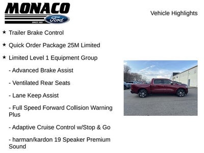 2019 RAM 1500 Limited *Under Deposit*