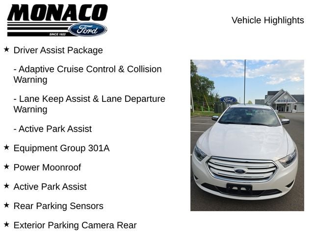 2018 Ford Taurus Limited *Under Deposit*