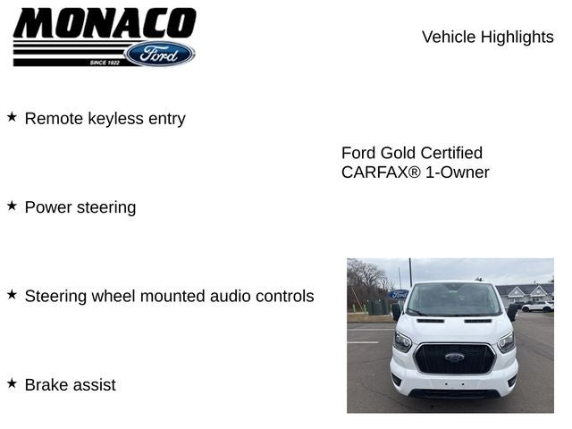 2023 Ford Transit-350 XLT *12 Passenger*