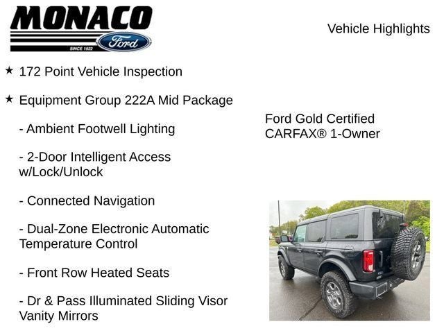 2025 Ford Bronco Big Bend **35” Tires & 2” Lift**