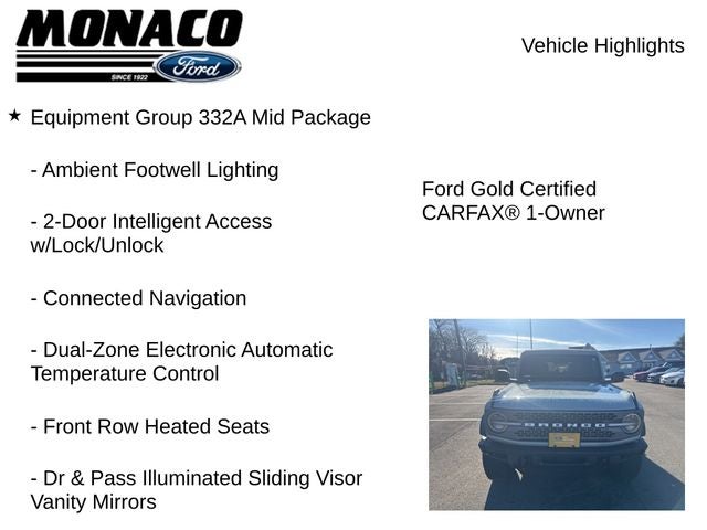 2023 Ford Bronco Base