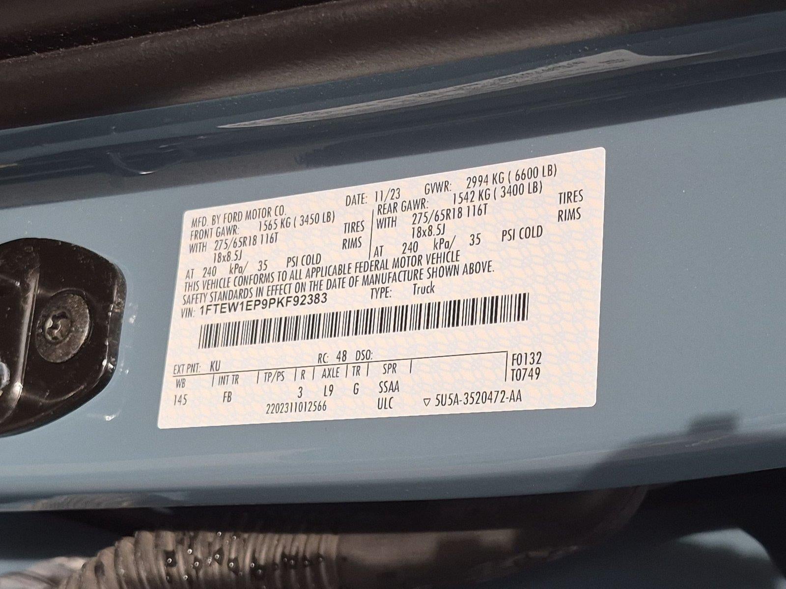 2023 Ford F-150 XLT *Under Deposit*
