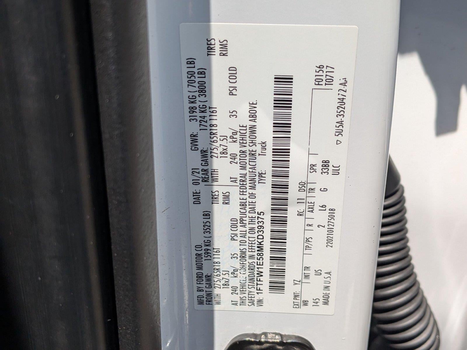2021 Ford F-150 XLT