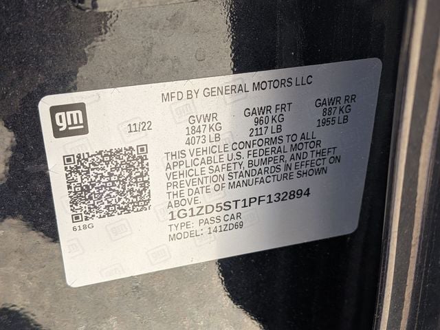 2023 Chevrolet Malibu LT 1LT