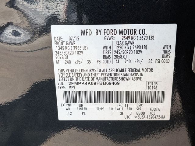 2015 Ford Edge Titanium *Under Deposit*