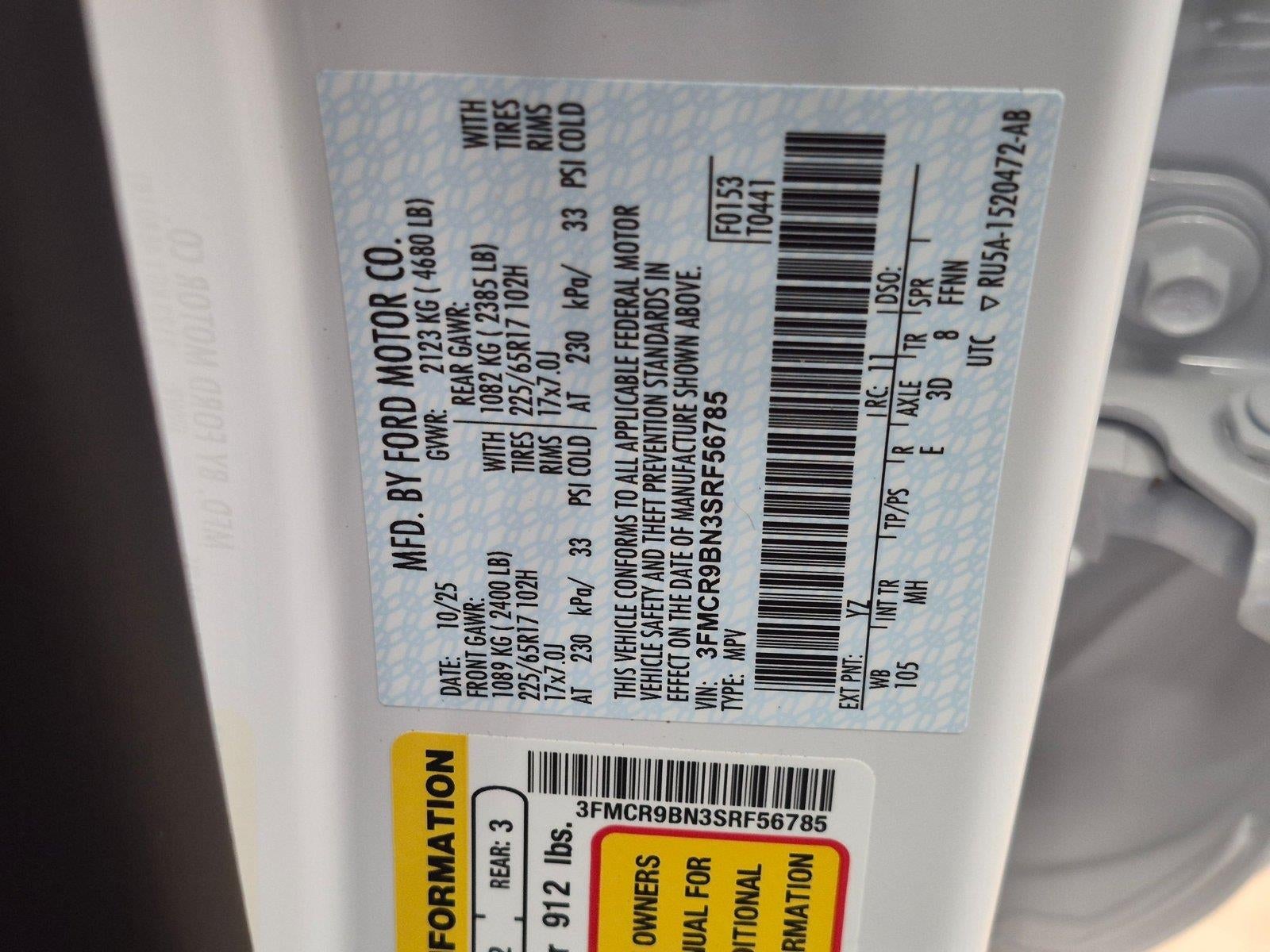 2025 Ford Bronco Sport Big Bend