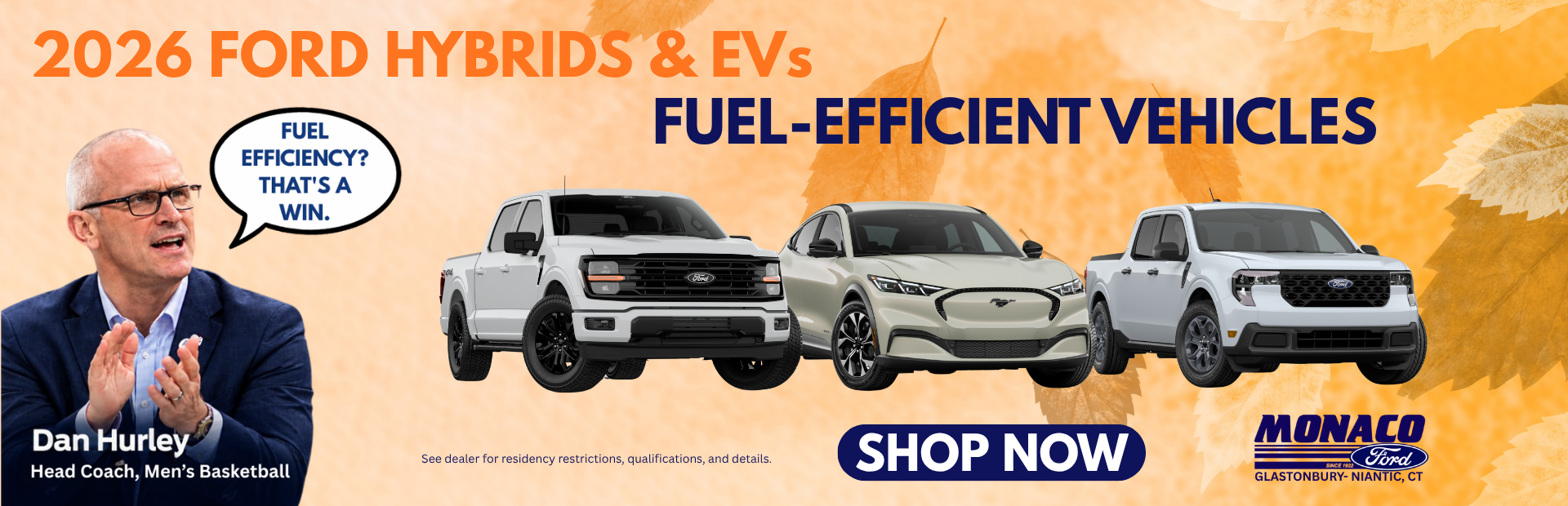 Save Gas at Monaco Ford!