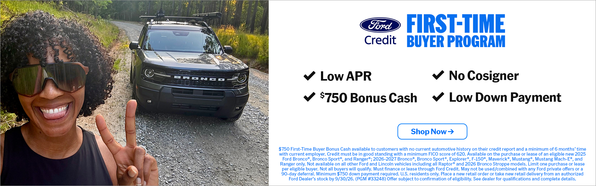 Ford Credit First-Time Buyer!