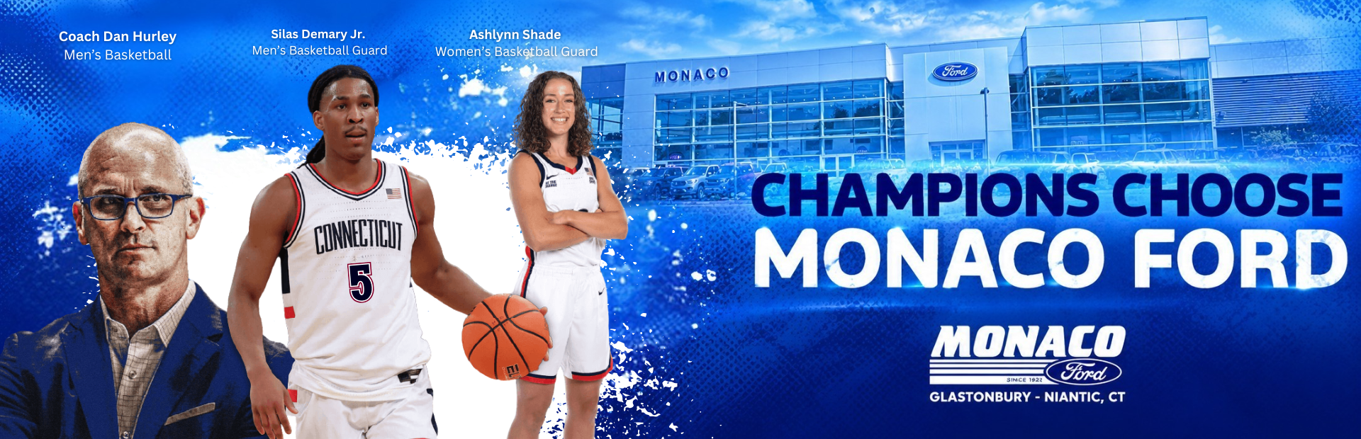 Uconn Chooses Monaco Ford!